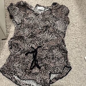 Bella Dahl cheeta pajamas